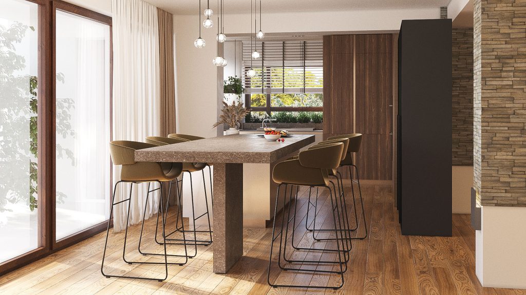 proiect design mobilier bucătărie lux italia